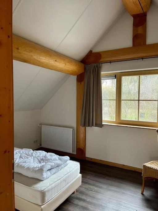 Unieke Houten Villa Met Sauna In Twente - 6P Den Ham Ngoại thất bức ảnh
