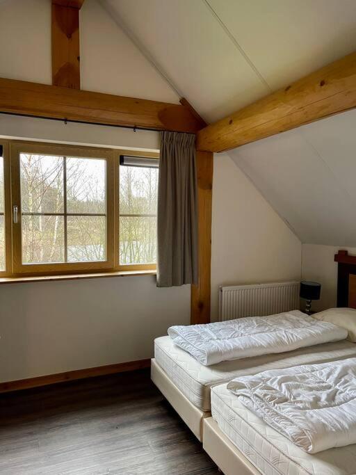 Unieke Houten Villa Met Sauna In Twente - 6P Den Ham Ngoại thất bức ảnh
