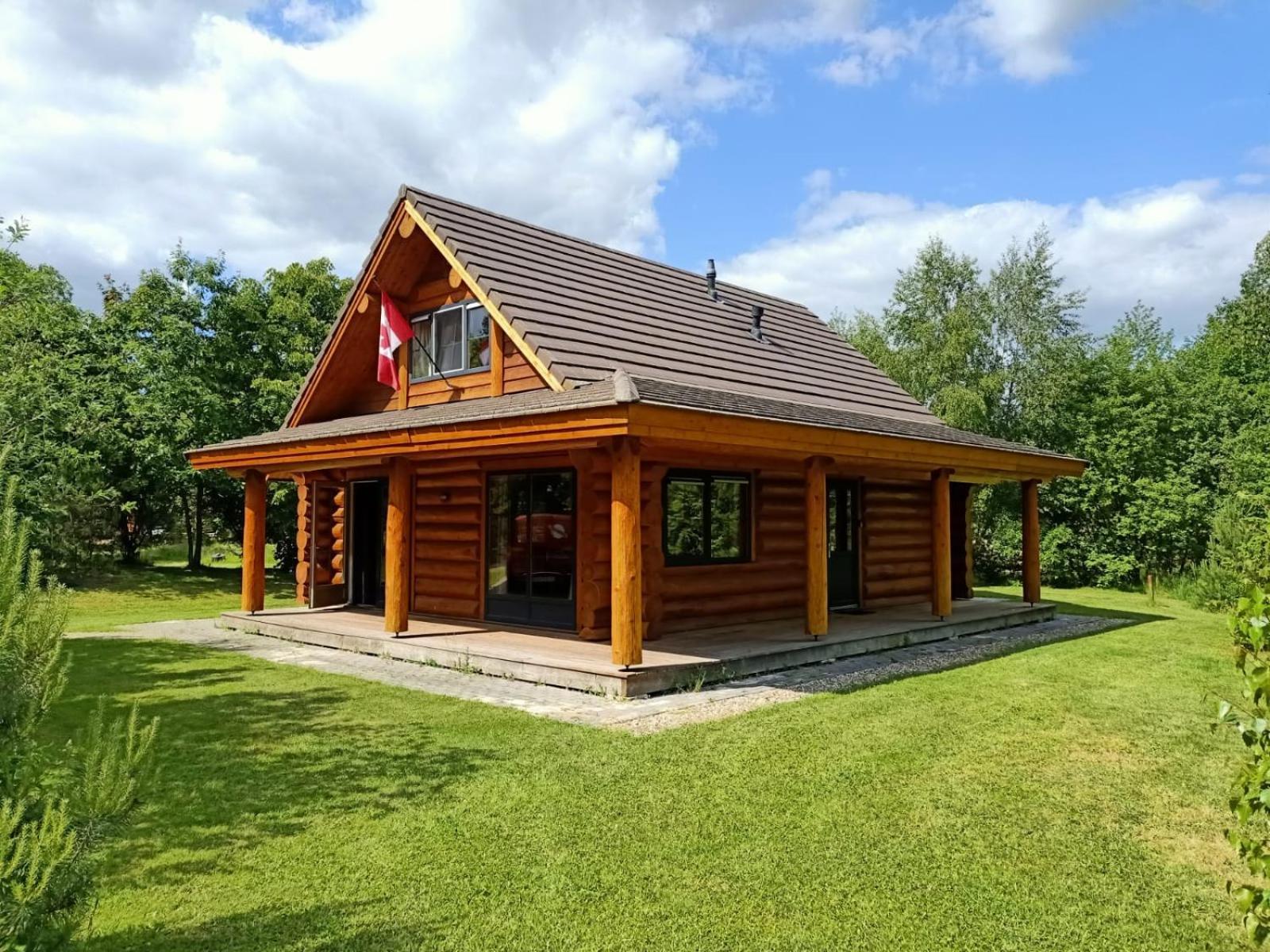 Unieke Houten Villa Met Sauna In Twente - 6P Den Ham Ngoại thất bức ảnh