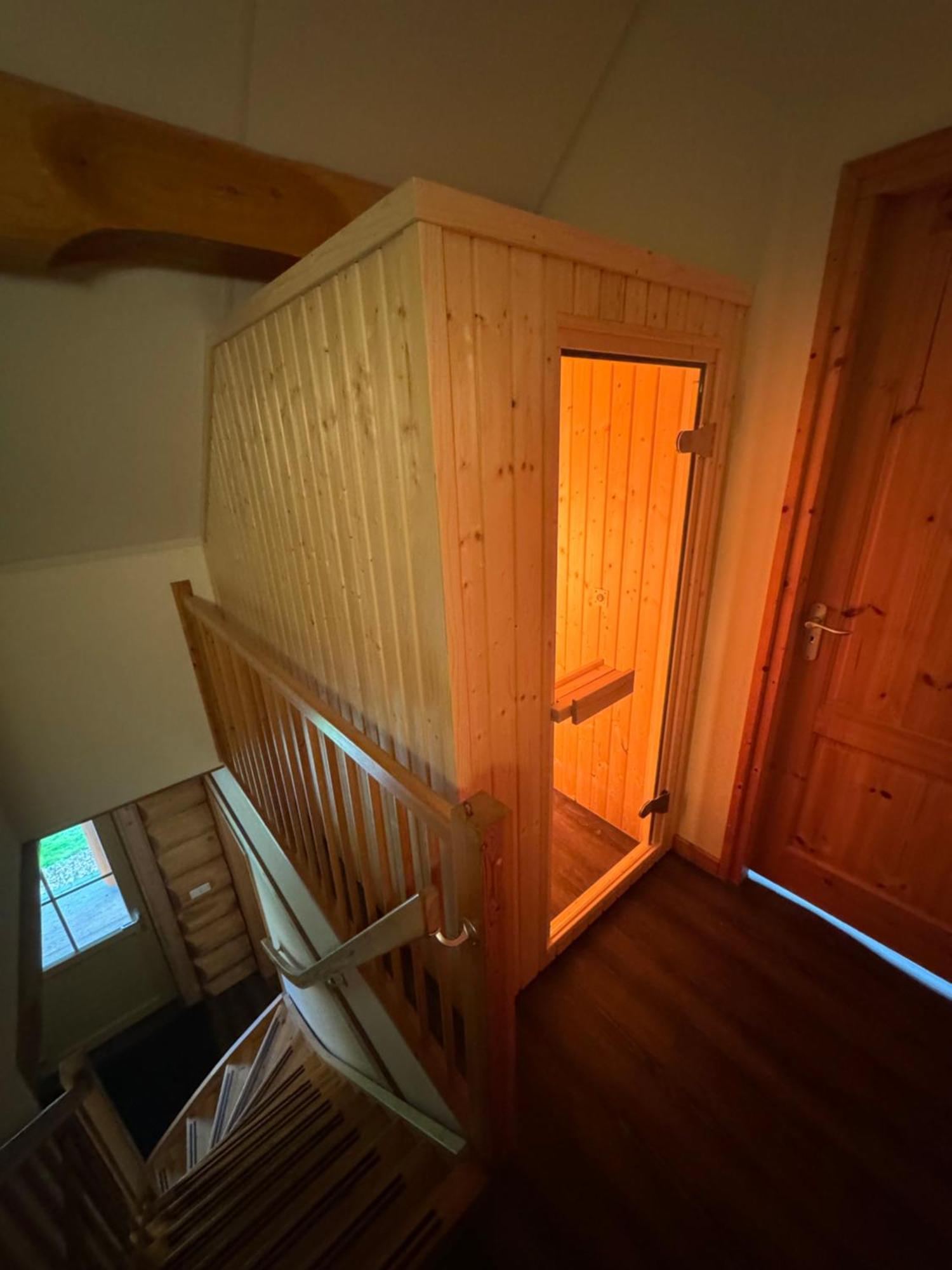 Unieke Houten Villa Met Sauna In Twente - 6P Den Ham Ngoại thất bức ảnh