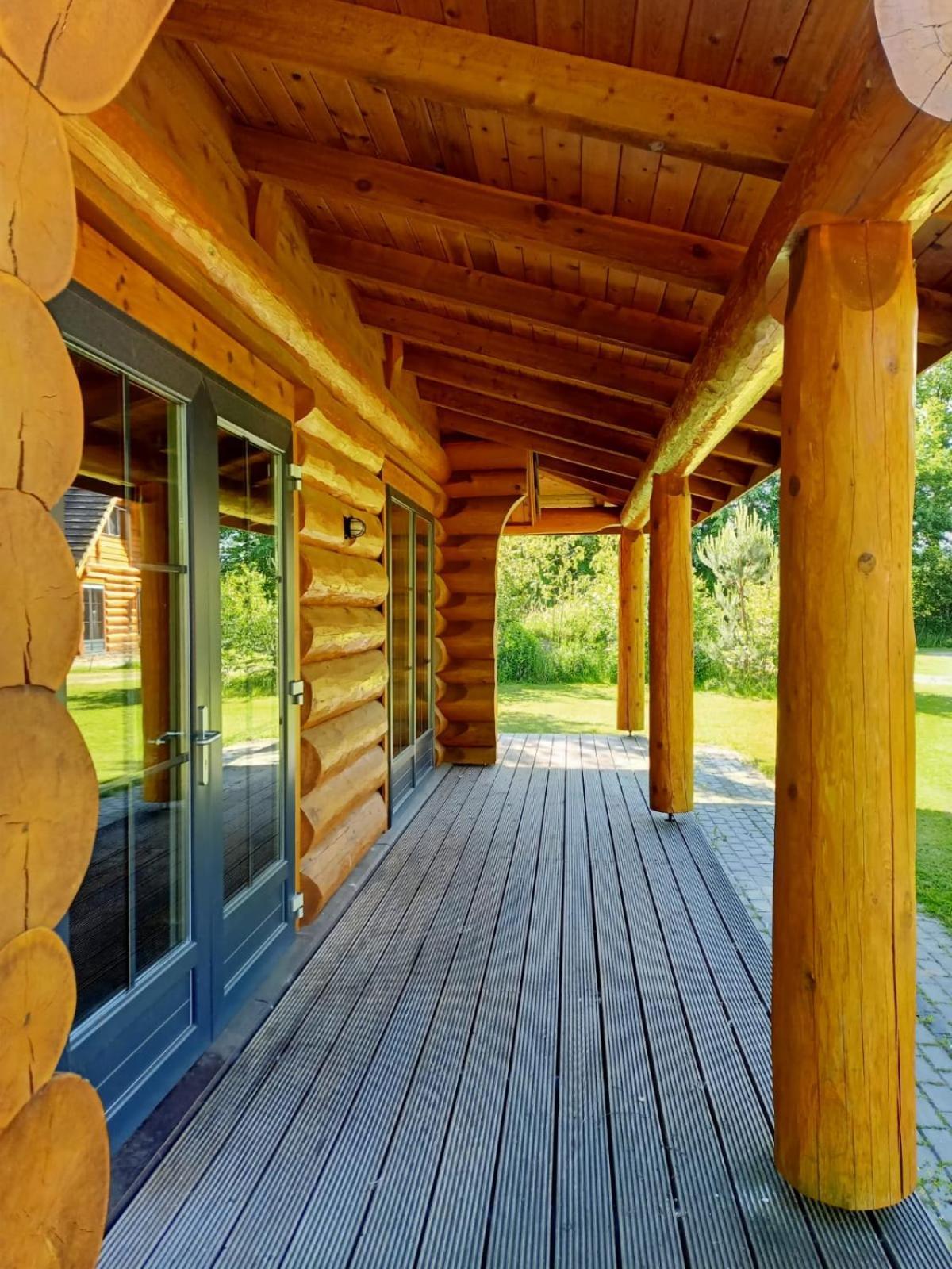 Unieke Houten Villa Met Sauna In Twente - 6P Den Ham Ngoại thất bức ảnh