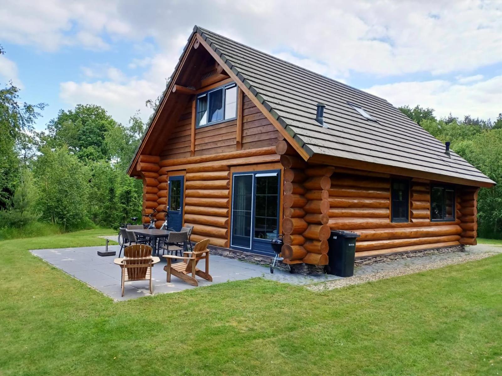 Unieke Houten Villa Met Sauna In Twente - 6P Den Ham Ngoại thất bức ảnh