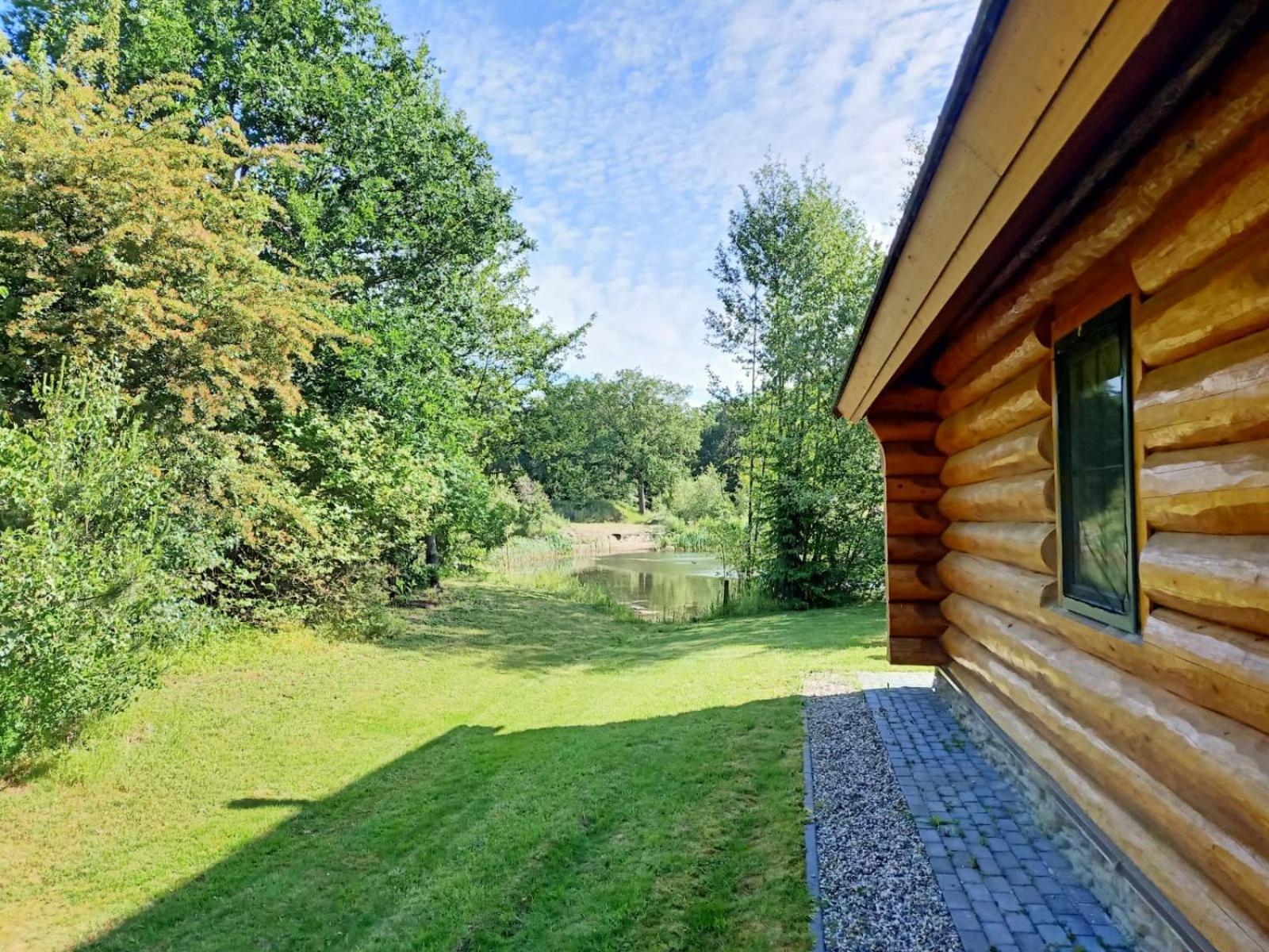 Unieke Houten Villa Met Sauna In Twente - 6P Den Ham Ngoại thất bức ảnh