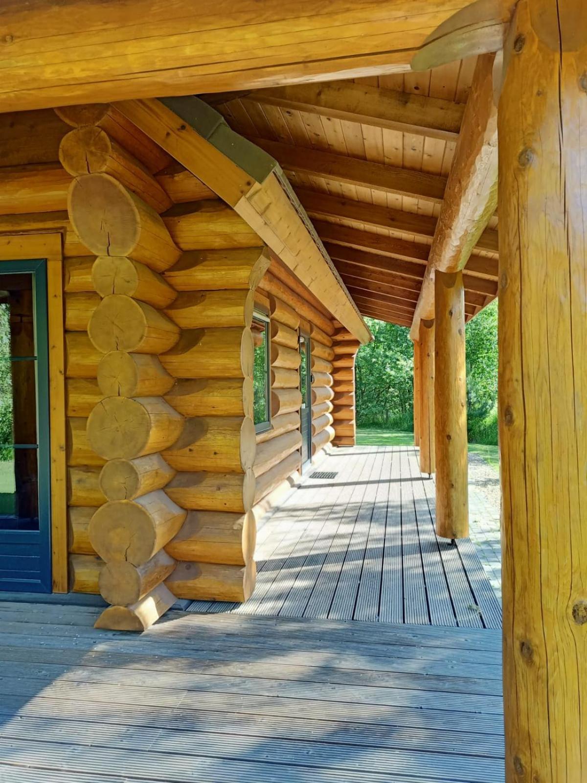 Unieke Houten Villa Met Sauna In Twente - 6P Den Ham Ngoại thất bức ảnh